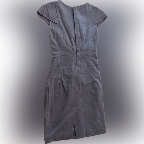 Bebe Gray Ruched Dress - Picture 3 of 7